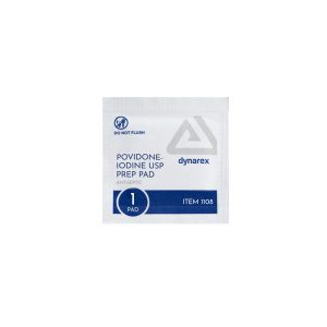Povidone Iodine Prep Medium 100 Pads #1108