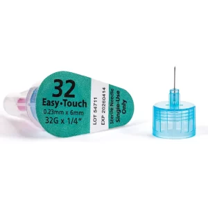 EasyTouch Pen Needles 32 G x 1/4 in. (6mm) 100ct