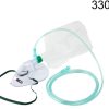 Non-Rebreather Adult Oxygen Mask Trauma Mask w/ 7ft Supply Tubing - Thumbnail Image 3