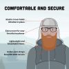 Ben's® InvisiNet Head Net 0006-7200 - Thumbnail Image 8
