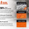 SOL Emergency Blanket XL 0140-1701 - Thumbnail Image 5