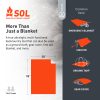 SOL Emergency Blanket XL 0140-1701 - Thumbnail Image 6