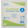 High Absorbent Curafoam Foam Dressing Pads For Wound Care 6"x6" #3013 - Thumbnail Image 1