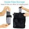 Inflatable Lumbar Cushion Black - Thumbnail Image 3