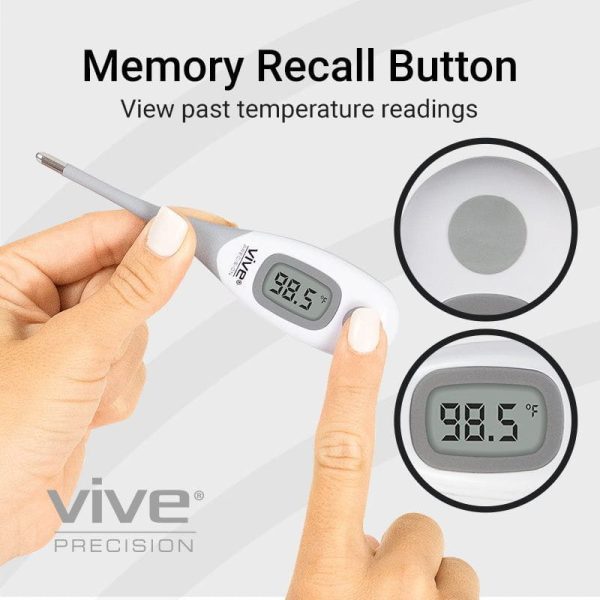 Smart Oral Thermometer, Bluetooth, Waterproof, Celsius and Fahrenheit - Image 7