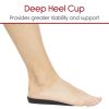 3/4 Length Orthotic Insoles, EVA Foam, Antimicrobial Washable Lining - Thumbnail Image 3
