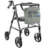 Grey Rollator Bag, Waterproof Nylon 12 x 12 Inch, Fix in Any Style Rollator, Walker Or Wheelchair - Thumbnail Image 1