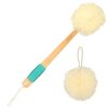 Bath Loofah Sponge Brush Shower Long Handle - Thumbnail Image 1