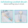 Bath Loofah Sponge Brush Shower Long Handle - Thumbnail Image 4
