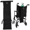 Black Oxygen Tank Holder, Securely Use With Various Tank Sizes, Works With Most Wheelchairs - Thumbnail Image 1