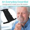 Black Oxygen Tank Holder, Securely Use With Various Tank Sizes, Works With Most Wheelchairs - Thumbnail Image 7