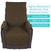 Grey Full Chair Incontinence Pads, Leakproof Barrier and Machine Washable - Thumbnail Image 5