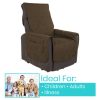 Grey Full Chair Incontinence Pads, Leakproof Barrier and Machine Washable - Thumbnail Image 6