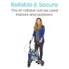 Black 3 Wheel Rollator - Thumbnail Image 6