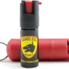Quick Action Pepper Spray Keychain Red - Thumbnail Image 1