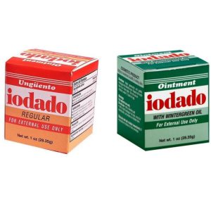 Iodado Ointment Wintergreen Oil and Regular 1 oz