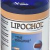 LIPOCHOL Natural Liver Cleanser Detox Supplement Cleanse Support Liver Health 100 Tablets - Thumbnail Image 1