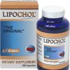 LIPOCHOL Natural Liver Cleanser Detox Supplement Cleanse Support Liver Health 100 Tablets - Thumbnail Image 4