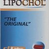 LIPOCHOL Natural Liver Cleanser Detox Supplement Cleanse Support Liver Health 100 Tablets - Thumbnail Image 3