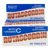 Rutascorbin, Vitality Boost, Immune Support, Cardio Health 50 Tablets 6000 mcg - Thumbnail Image 1