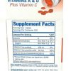 Cod Fish Liver Oil Tablets, Vitamin A & D and Reinforced with Vitamin B, Cherry & Orange Flavor 100 Tablets - Thumbnail Image 2
