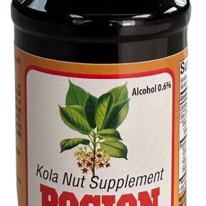 Kola Nut Supplement Pocion Jaccoud, Vitality Booster, Energy Elixir, Digestive Support 4oz