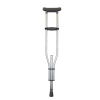 Universal Crutches Lightweight Anodized Aluminum Frame - Thumbnail Image 1