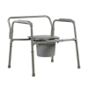 Three-in-one Bariatric Folding Commode 650 lb - Thumbnail Image 1