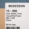 Medi-Pak Performance Exam Gown, Large, Mauve, Qty 50 Gowns - Thumbnail Image 3
