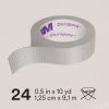 3M Durapore Silk-Like Cloth Medical Tape, 1/2 Inch x 10 Yard, White, 24 per Box - Thumbnail Image 2