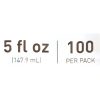 McKesson Polypropylene Drinking Cups, 5 oz, Clear, Qty 100 Cups - Thumbnail Image 3