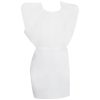 McKesson Patient Exam Gown, Qty 50 White Gowns - Thumbnail Image 1