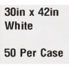 McKesson Patient Exam Gown, Qty 50 White Gowns - Thumbnail Image 2
