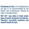 MCT Oil Medium Chain Triglycerides, 1-quart Bottle - Thumbnail Image 3