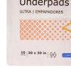 Disposable Underpad McKesson Ultra 30 X 30 Inch Fluff / Polymer Heavy Absorbency, Qty 10 Underpads - Thumbnail Image 3