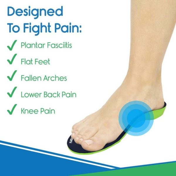 EVA Foam Podiatrist Designed Plantar Fasciitis Full Length Insoles - Image 7