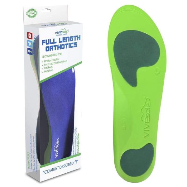 EVA Foam Podiatrist Designed Plantar Fasciitis Full Length Insoles