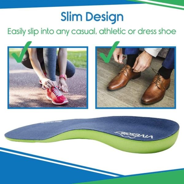 EVA Foam Podiatrist Designed Plantar Fasciitis Full Length Insoles - Image 10