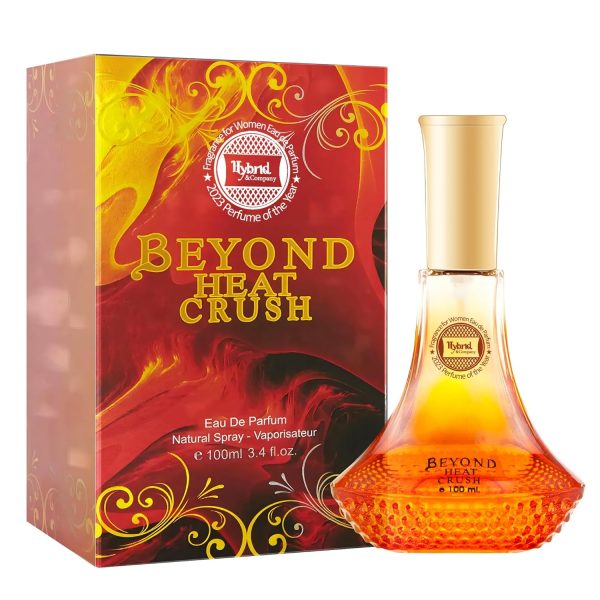 Beyond Heat Crush Unforgettable Warm Passion Sweet Tropical Vacation Scent Women's Perfume, 3.4 fl oz
