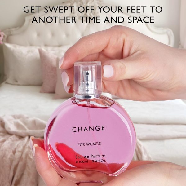 Change Eau De Parfum for Women 3.4 fl oz. Floral Fragrance and Sweet Fragrance - Image 6
