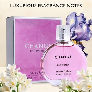 Change Eau De Parfum for Women 3.4 fl oz. Floral Fragrance and Sweet Fragrance