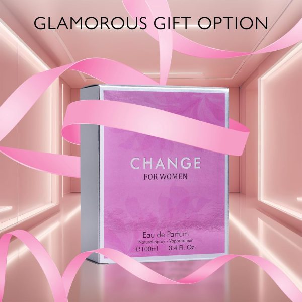 Change Eau De Parfum for Women 3.4 fl oz. Floral Fragrance and Sweet Fragrance - Image 7