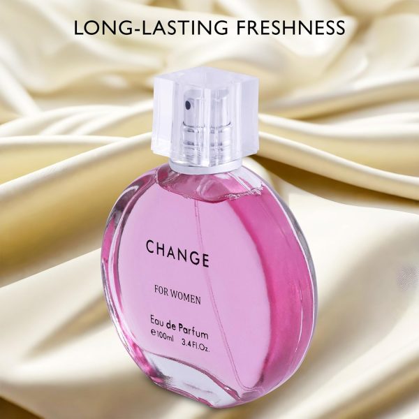 Change Eau De Parfum for Women 3.4 fl oz. Floral Fragrance and Sweet Fragrance - Image 4