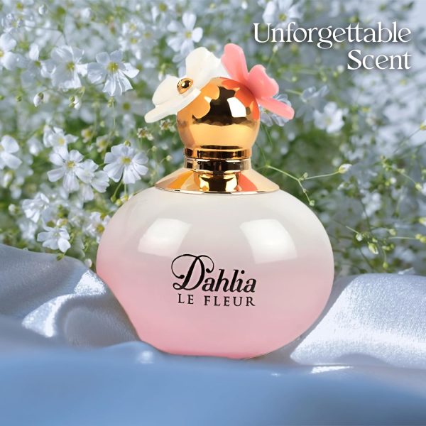 Dahlia Le Fleur Pour Femme Eau de Parfum for Women 3.4 fl.oz - Image 4