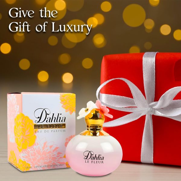 Dahlia Le Fleur Pour Femme Eau de Parfum for Women 3.4 fl.oz - Image 2