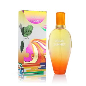 Indian Summer for Women 3.4 fl oz Opening Scents of Mango, Nectarine & Orange, Sweet, Milky & Tropical Aromas of Coconut Blend