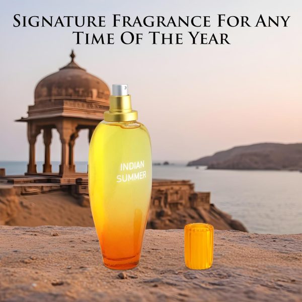 Indian Summer for Women 3.4 fl oz Opening Scents of Mango, Nectarine & Orange, Sweet, Milky & Tropical Aromas of Coconut Blend - Image 2