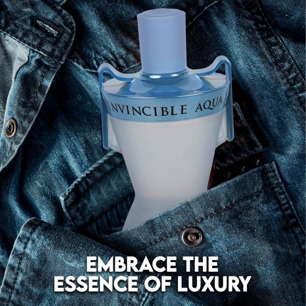 Invincible Aqua Eau De Toilette Men's Cologne 3.4 fl Oz - Image 2