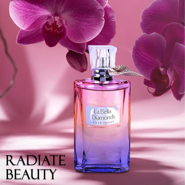 La Bella Diamond Long Lasting Women's Perfume 3.4 fl oz - Image 2