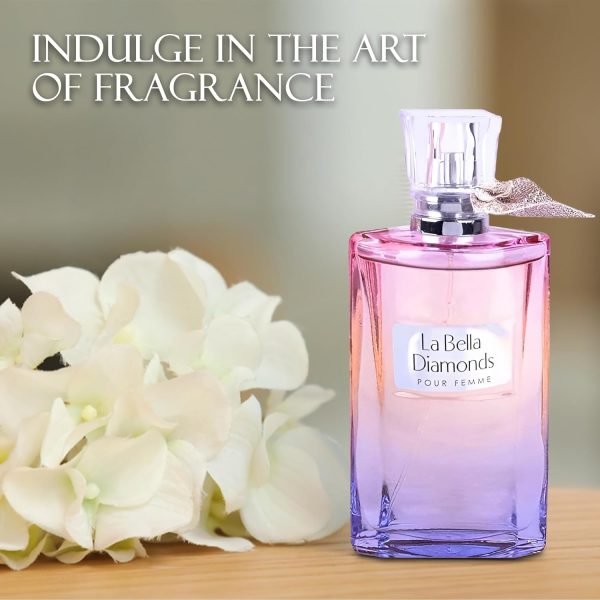 La Bella Diamond Long Lasting Women's Perfume 3.4 fl oz - Image 3